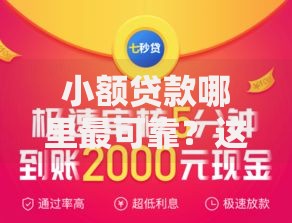小额贷款哪里最可靠？这7个鹿口子贷款值得一试
