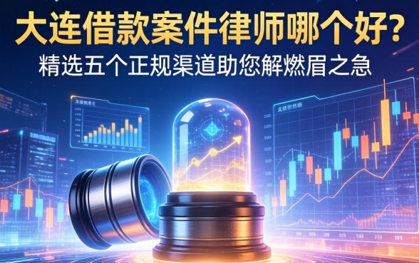 大连借款案件律师哪个好？精选五个正规渠道助您解燃眉之急
