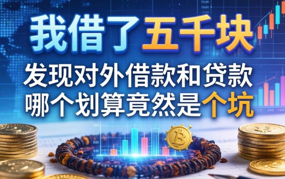 我借了五千块，发现对外借款和贷款哪个划算竟然是个坑