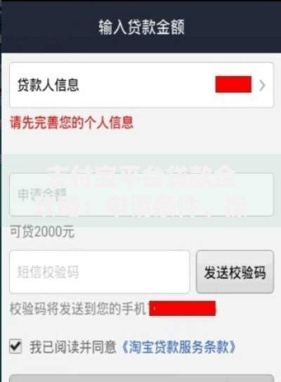 支付宝平台贷款全攻略：申请条件、操作步骤及注意事项