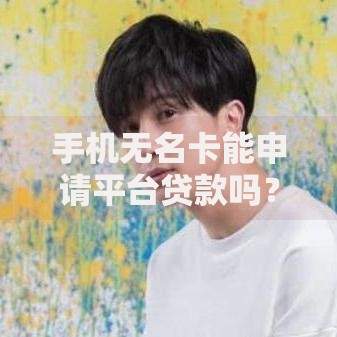 手机无名卡能申请平台贷款吗？详解无实名手机号借贷风险