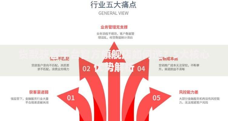 贷款获客平台官方旗舰店如何选？5大核心优势解析
