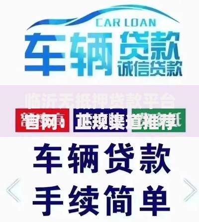 临沂无抵押贷款平台官网：正规渠道推荐及申请攻略