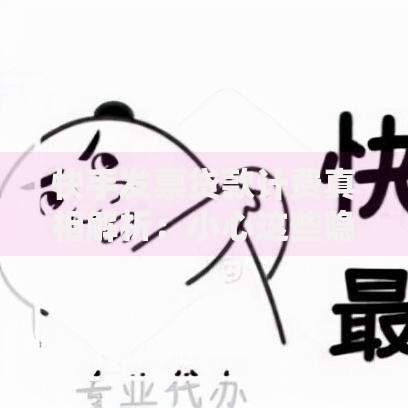 快手发票贷款计费真相解析：小心这些隐藏风险！