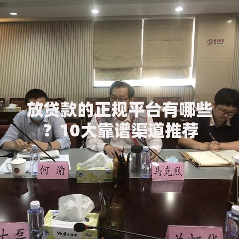 放贷款的正规平台有哪些？10大靠谱渠道推荐