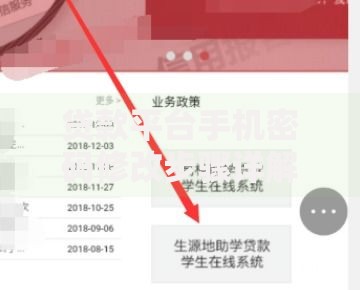 贷款平台手机密码修改步骤详解：快速解决账户安全问题