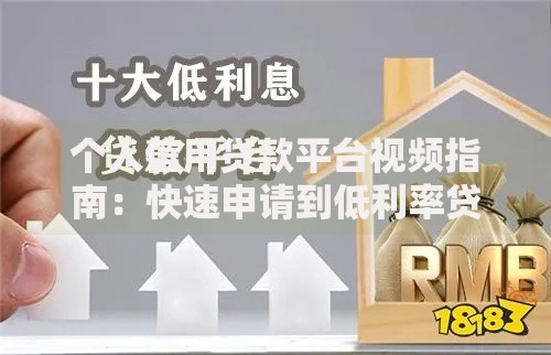 个人信用贷款平台视频指南：快速申请到低利率贷款的秘诀