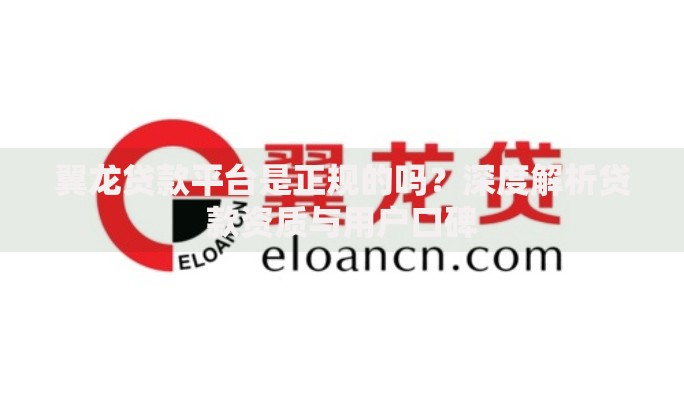 翼龙贷款平台是正规的吗？深度解析贷款资质与用户口碑