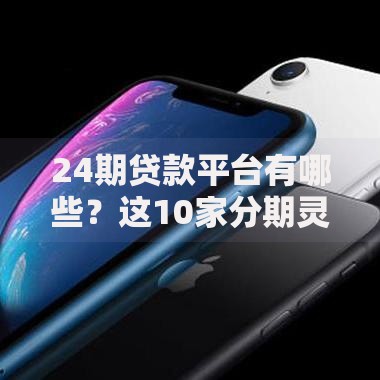 24期贷款平台有哪些？这10家分期灵活、利息透明！