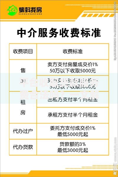 平台收取贷款服务费合法吗？一文解析贷款中介收费规定