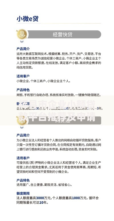 辉县市企业小额贷款平台推荐及申请指南