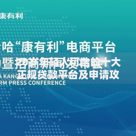 20岁年轻人可选的十大正规贷款平台及申请攻略