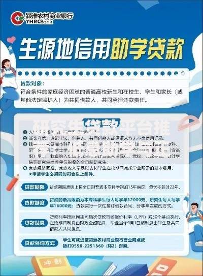 研究生贷款平台推荐：低息助学与正规渠道全解析