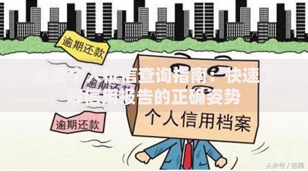 免费个人征信查询指南：快速了解信用报告的正确姿势