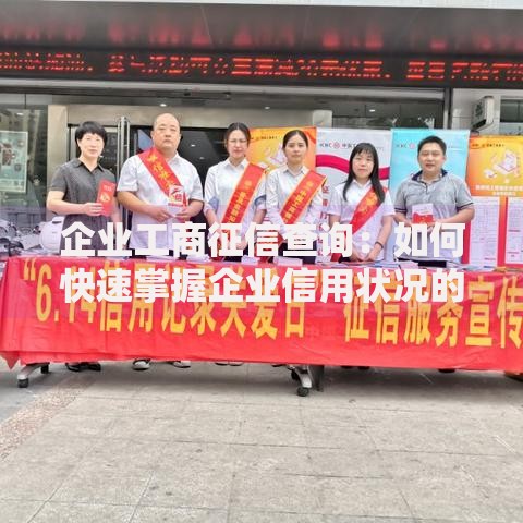 企业工商征信查询：如何快速掌握企业信用状况的技巧指南