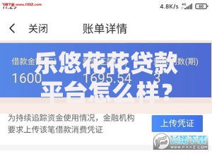 乐悠花花贷款平台怎么样？真实用户评测与贷款攻略分享