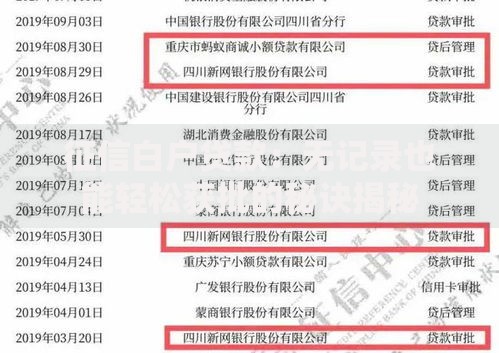征信白户贷款：无记录也能轻松获批的秘诀揭秘