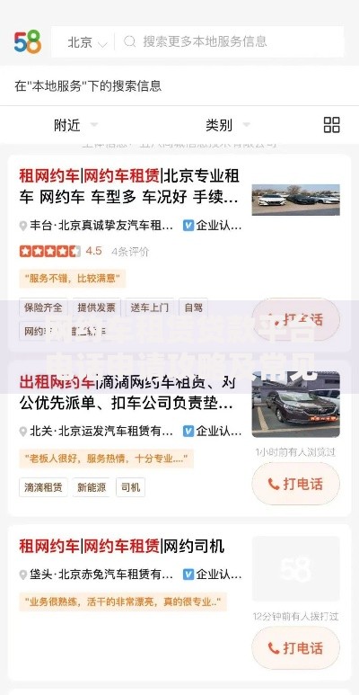 网约车租赁贷款平台电话申请攻略及常见问题解答