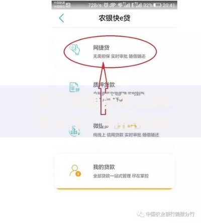 农行网捷贷怎么申请操作？手把手教你轻松搞定贷款流程