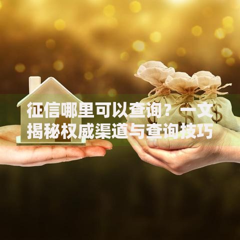 征信哪里可以查询？一文揭秘权威渠道与查询技巧