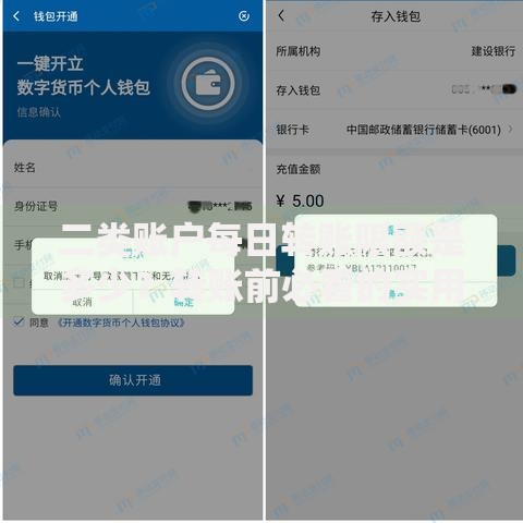 二类账户每日转账限额是多少？转账前必看的实用指南