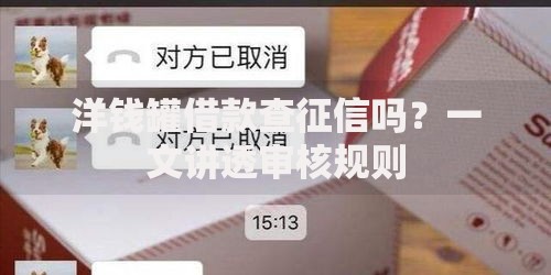 洋钱罐借款查征信吗？一文讲透审核规则