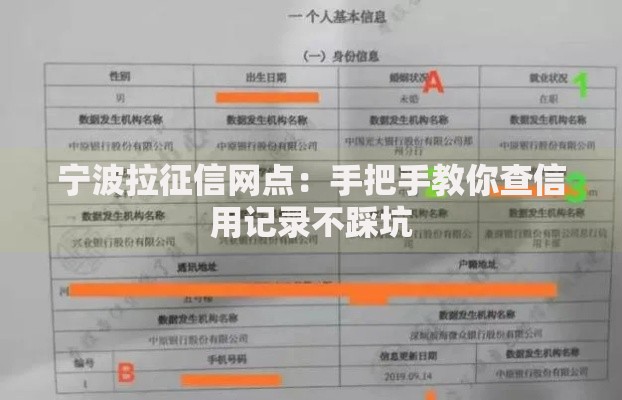 宁波拉征信网点：手把手教你查信用记录不踩坑
