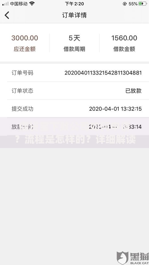 借贷宝下款公司如何申请？流程是怎样的？详细解读