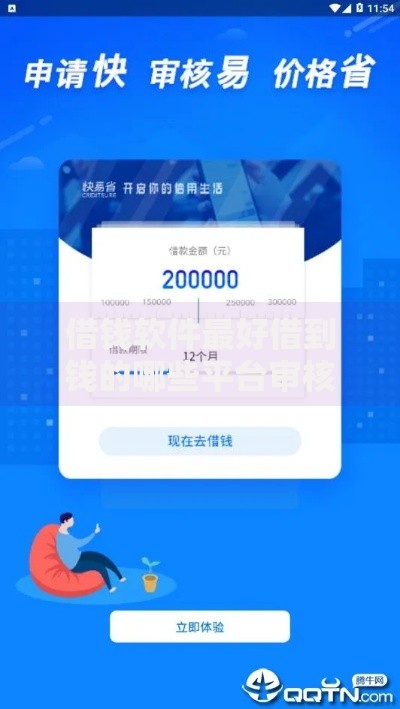 借钱软件最好借到钱的哪些平台审核快额度高？