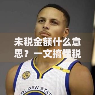 未税金额什么意思？一文搞懂税前金额与税后差异