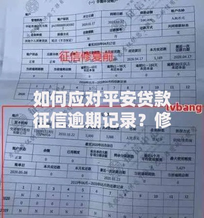 如何应对平安贷款征信逾期记录？修复方法与预防策略全解析