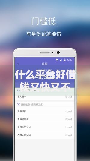 什么平台好借钱又快又不不查征信和大数据？如何选择安全渠道