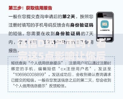 征信D级严重吗？看完这5点影响让你后背发凉！