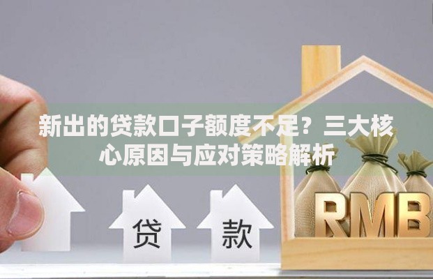 新出的贷款口子额度不足？三大核心原因与应对策略解析