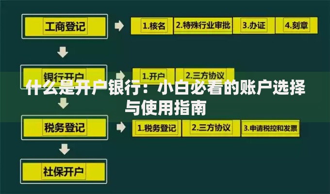 什么是开户银行：小白必看的账户选择与使用指南