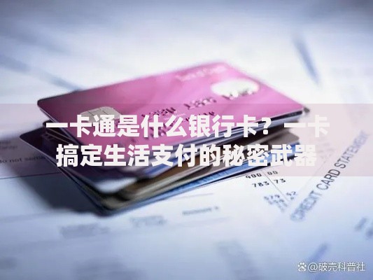 一卡通是什么银行卡？一卡搞定生活支付的秘密武器