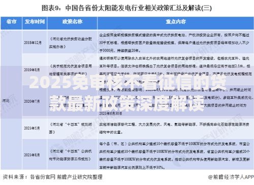 2025免审核不看征信的贷款最新政策深度解读