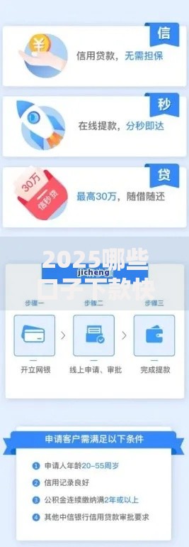 2025哪些口子下款快？最新贷款渠道深度解析
