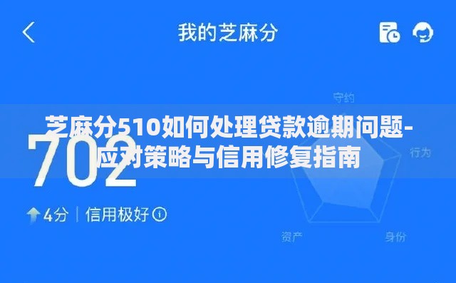 芝麻分510如何处理贷款逾期问题-应对策略与信用修复指南