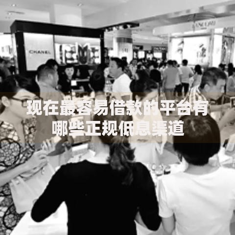 现在最容易借款的平台有哪些正规低息渠道