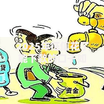2025年征信花了能下款的口子如何选择可靠渠道