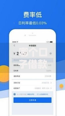 哪个口子借款快额度高？精选快速放款高额度平台解析
