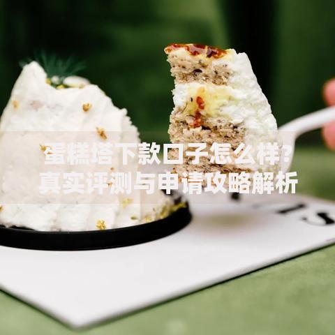 蛋糕塔下款口子怎么样？真实评测与申请攻略解析