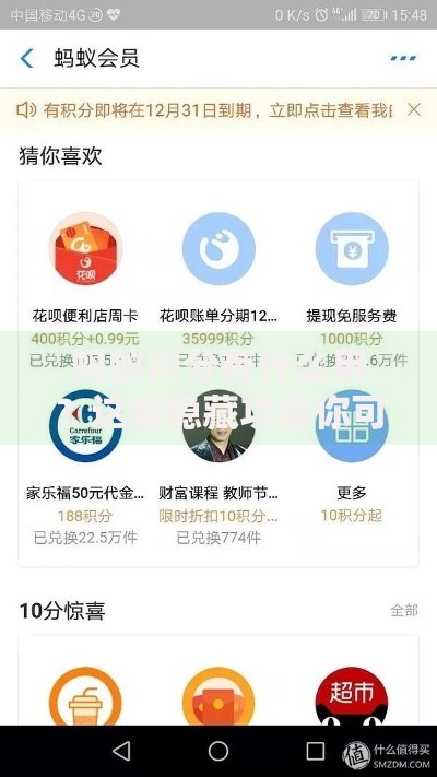 蚂蚁积分有什么用？这些隐藏功能你可能还没解锁