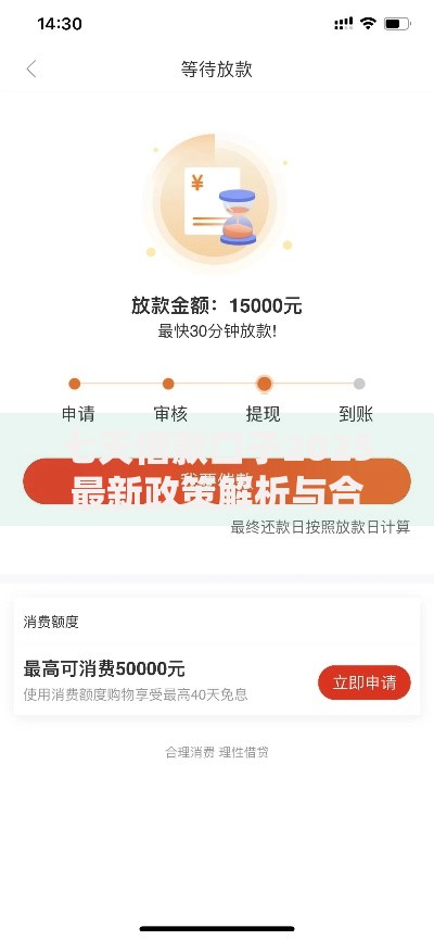 七天借款口子2025最新政策解析与合规申请指南