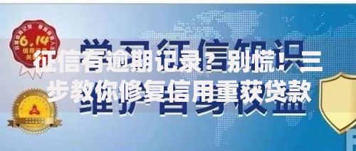 征信有逾期记录？别慌！三步教你修复信用重获贷款资格