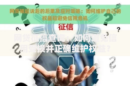 网贷征信查询：如何避免信用受损并正确维护权益？