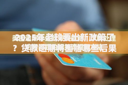 2025年老赖要出新政策了？贷款逾期将面临哪些后果