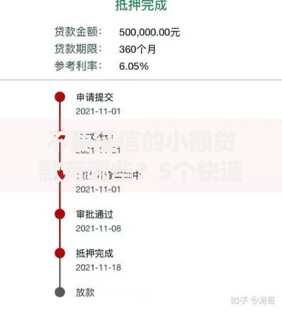 不要征信的小额贷款有哪些？5个快速到账的应急选择
