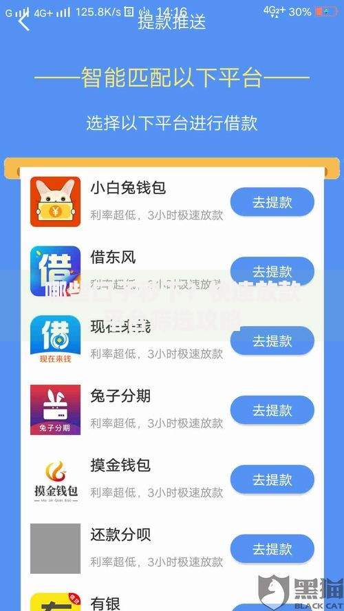 哪些口子秒下？快速放款平台筛选攻略